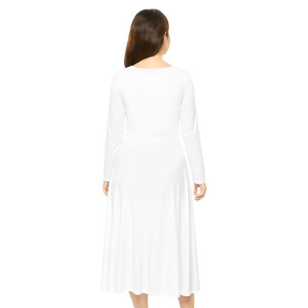 Confidence Is Beautiful Dance Dress, Long Sleeve Dress, Women's Dance Attire, Gift for Dancers, Celebration Outfit - Image 4