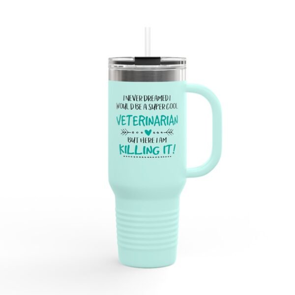 Veterinarian Travel Mug, 40oz Insulated Coffee Cup, Funny Vet Gift, Pet Lover Present, Animal Care Hydration Container - Image 12