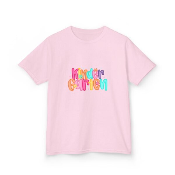 Kids Tee with 'Kindergarten' Design, Back to School Shirt, Birthday Gift for Kids, Children's Apparel, Fun Classroom Outfit - Image 40