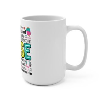 Nurse Appreciation Mug, Gifts for Nurses, Inspirational Coffee Cup, Healthcare Worker Present, Nurse Theme Drinkware, Medical [...] - Image 2