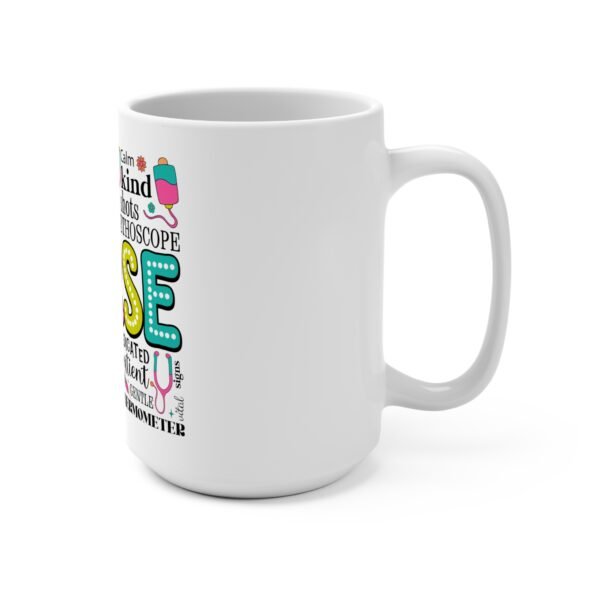 Nurse Appreciation Mug, Gifts for Nurses, Inspirational Coffee Cup, Healthcare Worker Present, Nurse Theme Drinkware, Medical [...] - Image 2