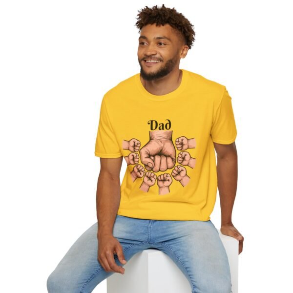 Dad Fist Bump T-Shirt | Gift for Fathers, Fun Dad Shirt, Father's Day Tee, Dad Humor, Family Reunion Outfit - Image 5