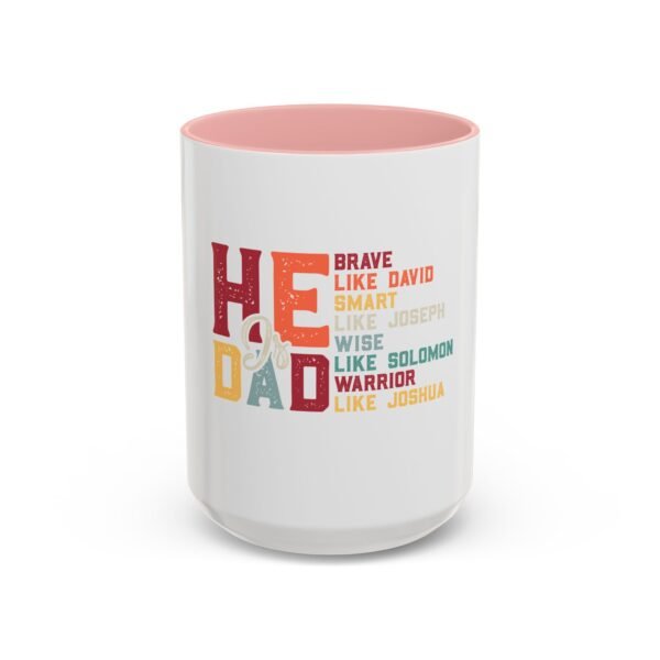 Dad Motivation Coffee Mug – Brave Wise Smart Inspired Gift for Father's Day, Birthday, or Any Occasion, Fun Quote Drinkware - Image 26