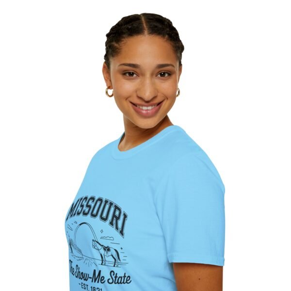 Missouri Unisex Softstyle T-Shirt, Show-Me State Tee, State Pride Shirt, Gift for Travelers, Casual Wear, Souvenir Apparel - Image 7