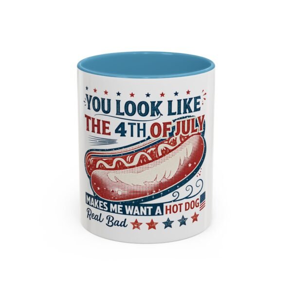 Patriotic Funny Coffee Mug - Ideal for Fourth of July Celebrations, Hot Dog Lovers, Gifts for Friends, Kitchen Decor, Fun Drinkware - Image 19