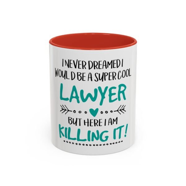 Cool Lawyer Accent Coffee Mug, Gift for Lawyers, Fun Coffee Cup, Office Decor, Inspirational Mug, Motivational Gift - Image 13