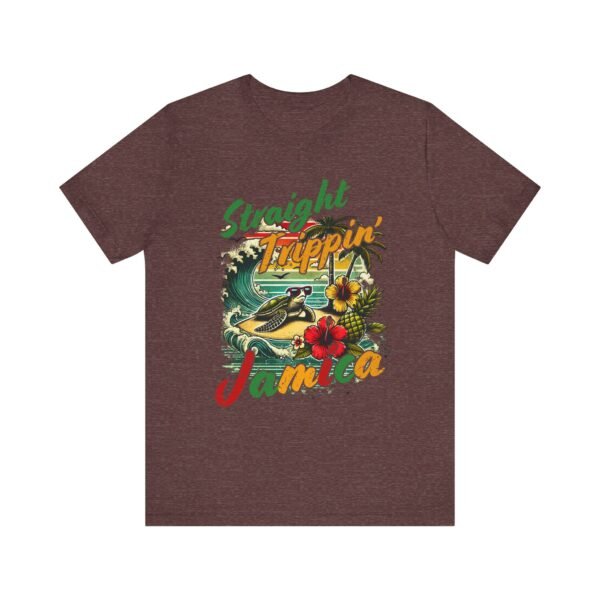 Tropical Vibe Tee: Straight Trippin' Jamaica - Image 53