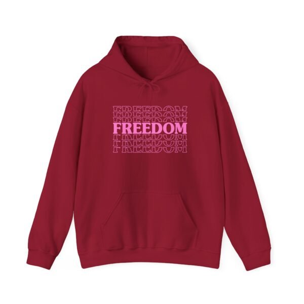 Freedom Graphic Hoodie, Inspirational Sweatshirt, Unisex Casual Wear, Everyday Comfort, Gift for Her, Motivational Apparel - Image 25