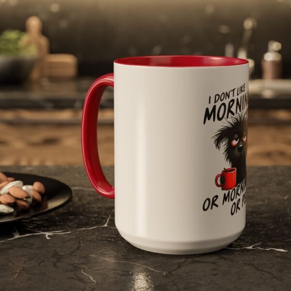 Colorful Coffee Mug for Morning Haters, Funny Gifts for Coffee Lovers, Cute Mug for Pet Owners, Unique Holiday Gift, Humor Mug - Image 79