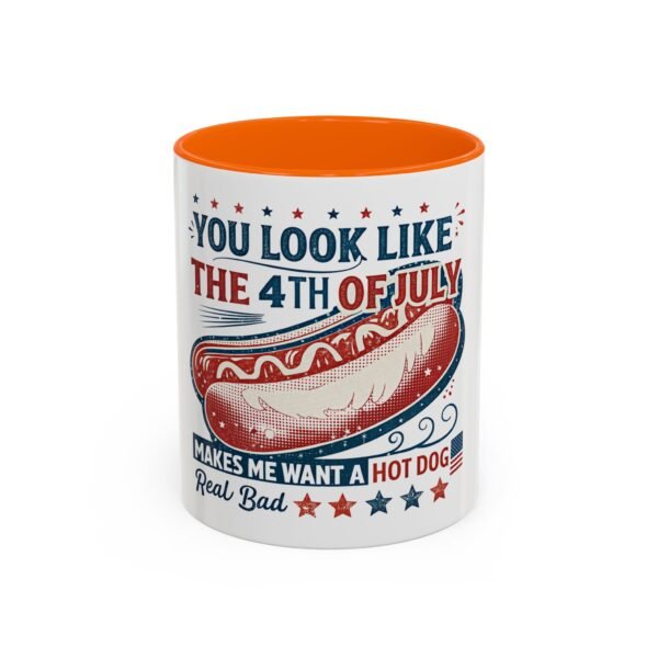 Patriotic Funny Coffee Mug - Ideal for Fourth of July Celebrations, Hot Dog Lovers, Gifts for Friends, Kitchen Decor, Fun Drinkware - Image 23