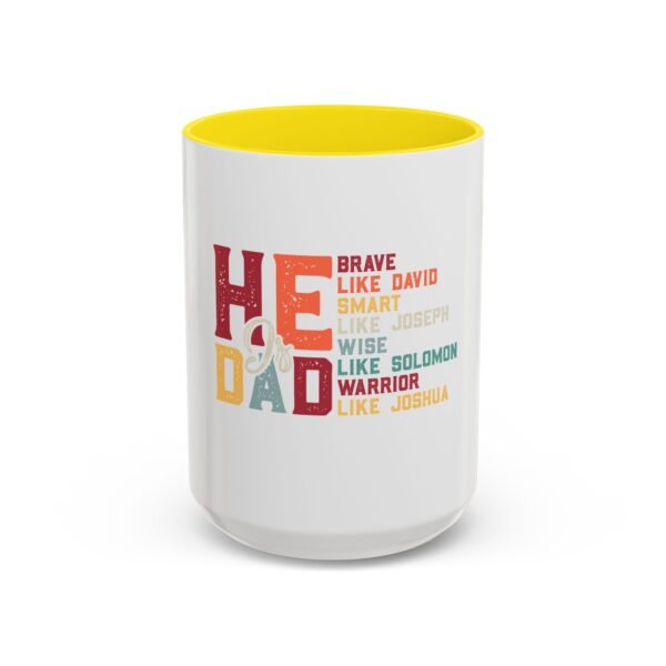 Dad Motivation Coffee Mug – Brave Wise Smart Inspired Gift for Father's Day, Birthday, or Any Occasion, Fun Quote Drinkware - Image 52
