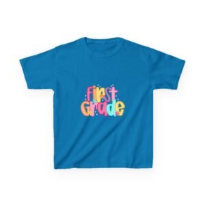 First Grade Kids Tee, Kids Cotton Shirt, Back to School Gift, Birthday Gift for Kids, Fun Class Shirt