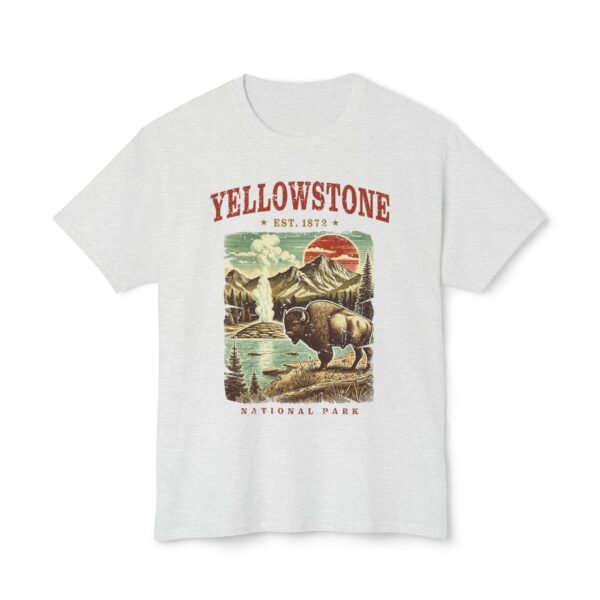 Vintage Yellowstone T-Shirt, National Park Tee, Nature Lover Gift, Outdoor Adventure Shirt, Travel Souvenir, Unisex Apparel - Image 5