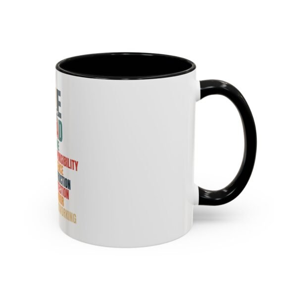 Dad-Themed Accent Coffee Mug: Perfect Gift for Father's Day, Birthday, or Everyday Appreciation, Unique Design, Coffee Lover's Must-Have - Image 6