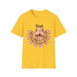 Dad Fist Bump T-Shirt | Gift for Fathers, Fun Dad Shirt, Father’s Day Tee, Dad Humor, Family Reunion Outfit