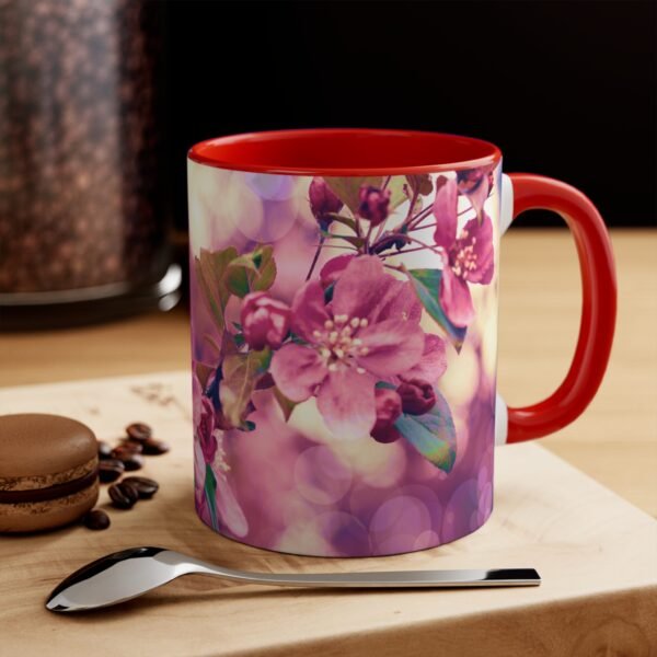 Floral Blossom Accent Mug | Cute Coffee Cup, Gift for Her, Spring Decor, Tea Mug, Flower Lover's Gift - Image 12