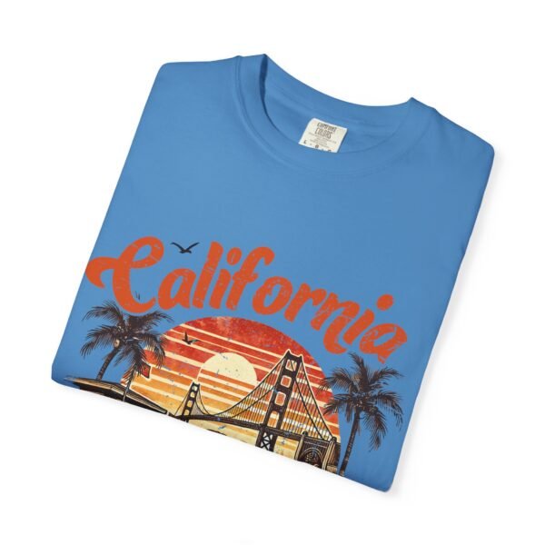 California Dreamin' Unisex Garment-Dyed T-shirt, Vintage Style Tee, Summer Apparel, Beachwear, Travel Gift, Casual Fashion - Image 42