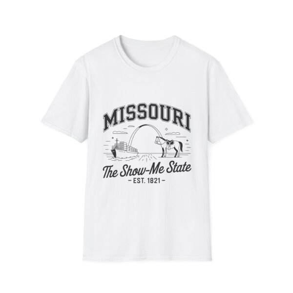 Missouri Unisex Softstyle T-Shirt, Show-Me State Tee, State Pride Shirt, Gift for Travelers, Casual Wear, Souvenir Apparel - Image 11