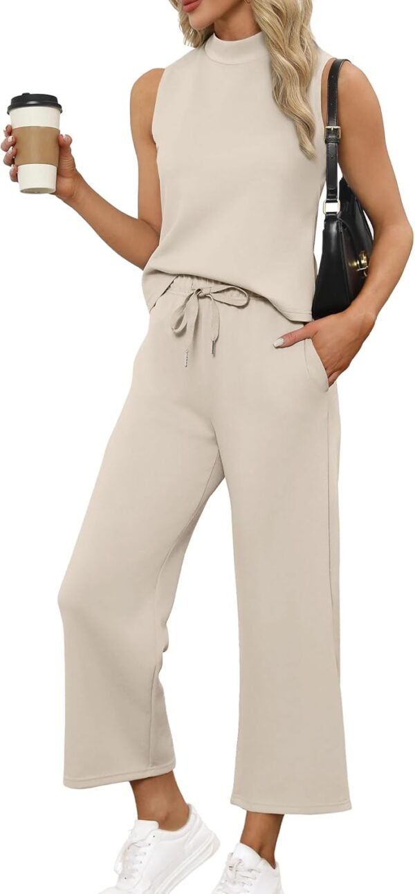 SAMPEEL Two Piece Sets for Women Summer Outfits Lo... - Image 2