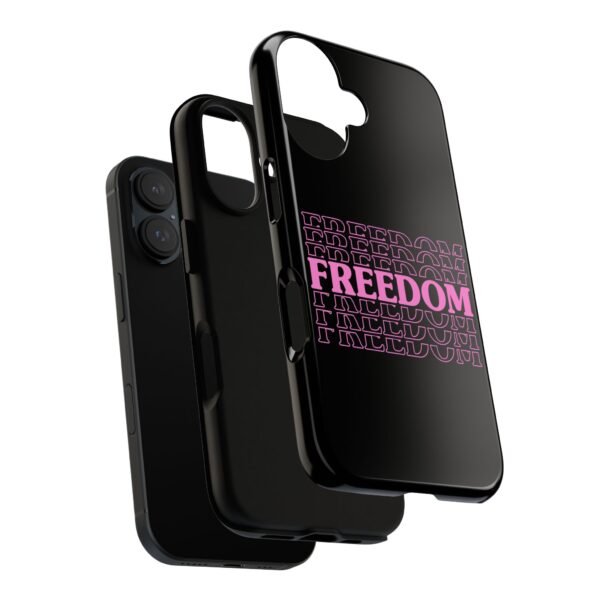 Freedom Phone Case - Tough Cases for Bold Expressions, Unique Mobile Accessory, Stylish Gift for Teens, Affirmation Case, Everyday Use - Image 3