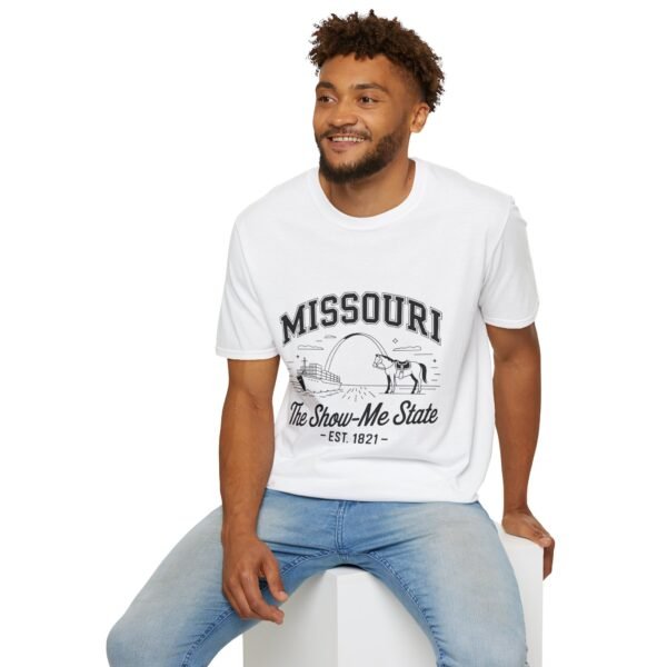 Missouri Unisex Softstyle T-Shirt, Show-Me State Tee, State Pride Shirt, Gift for Travelers, Casual Wear, Souvenir Apparel - Image 16
