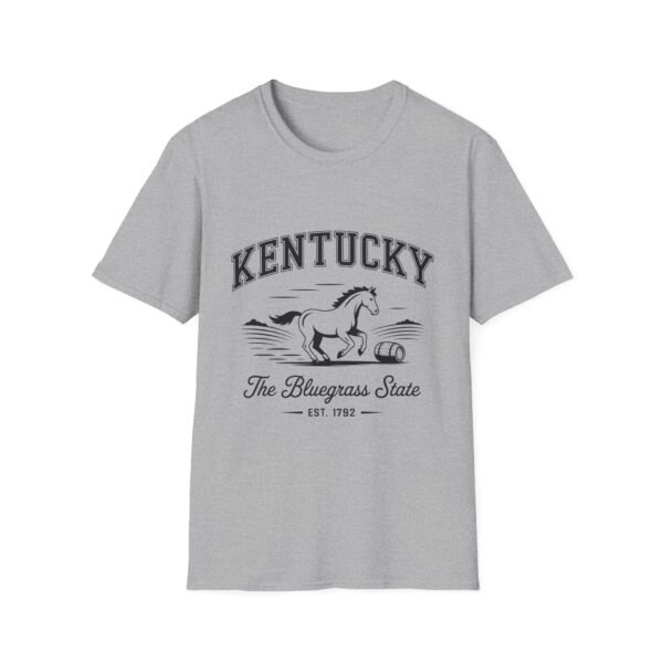 Kentucky Bluegrass State Unisex T-Shirt, Vintage Kentucky Tee, Horse Graphic Shirt, Gift for Kentuckians, Travel Souvenir - Image 13