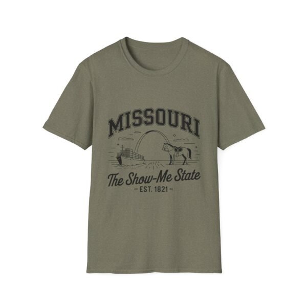Missouri Unisex Softstyle T-Shirt, Show-Me State Tee, State Pride Shirt, Gift for Travelers, Casual Wear, Souvenir Apparel - Image 27