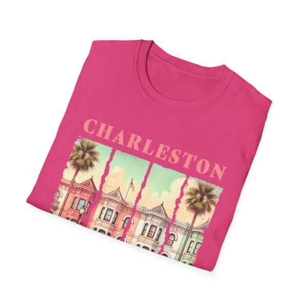 Charleston Vintage Art T-Shirt, Unisex Apparel, Souvenir Tee, Travel Shirt, Summer Fashion, Gift for City Lovers - Image 45