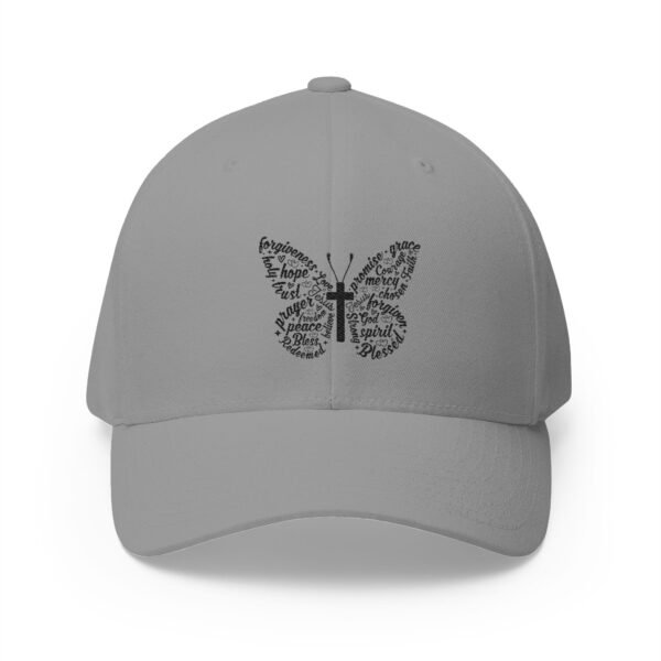 Butterfly Embroidered Cap - Trendy Hat for Nature Lovers, Gift for Friends, Summer Accessory, Fashionable Outdoor Wear, Perfect for [...] - Image 2