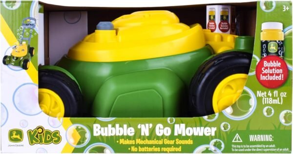 John Deere Bubble Lawn Mower for Toddlers, Bubble ... - Image 7