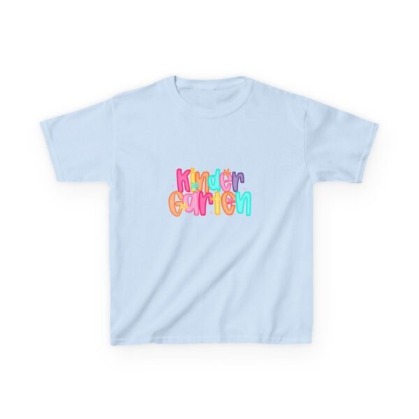 Kids Tee with 'Kindergarten' Design, Back to School Shirt, Birthday Gift for Kids, Children's Apparel, Fun Classroom Outfit - Image 30