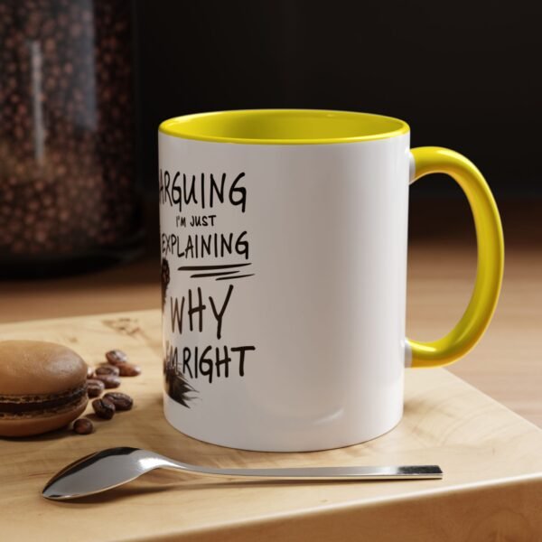 Funny Cat Coffee Mug - I'm Not Arguing, Perfect Gift for Cat Lovers, Humor Mug, Kitchen Decor, Birthday Present, Coffee Lover's Mug - Image 5