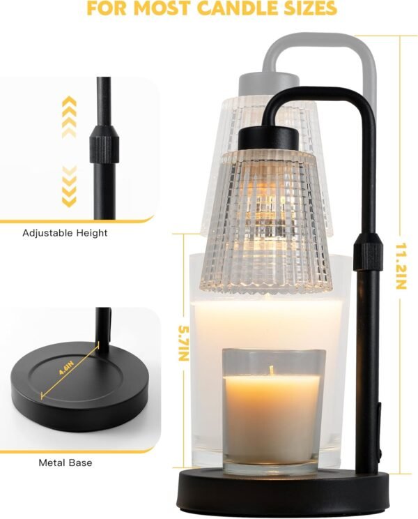 Candle Warmer Lamp with Timer Dimmable, Birthday G... - Image 6