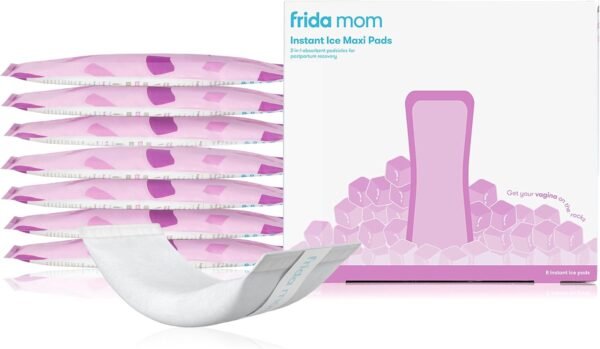 Frida Mom 2-in-1 Postpartum Pads, Absorbent Perine... - Image 2