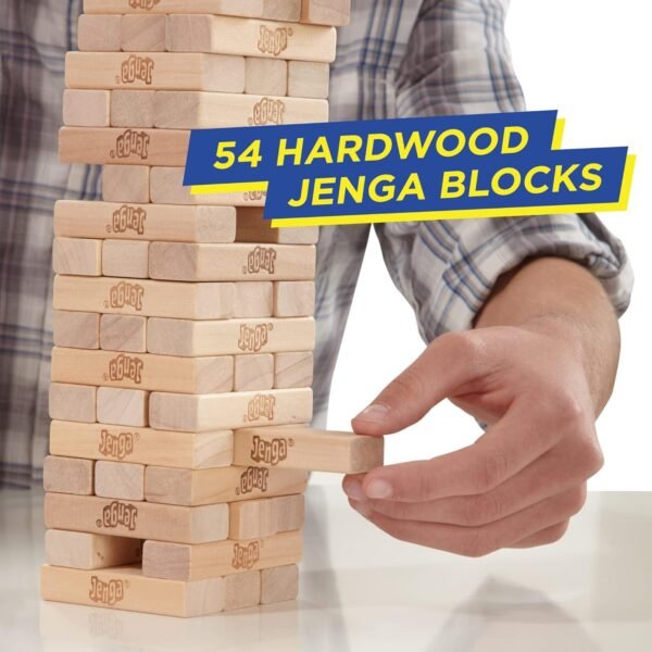 Jenga Game | The Original Wood Block Game with Gen... - Image 4