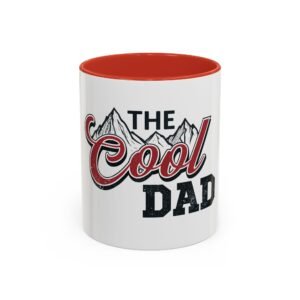 Cool Dad Accent Coffee Mug | Perfect Gift for Dads, Father’s Day, Birthdays, Fun & Functional Drinkware, Home & Office Decor