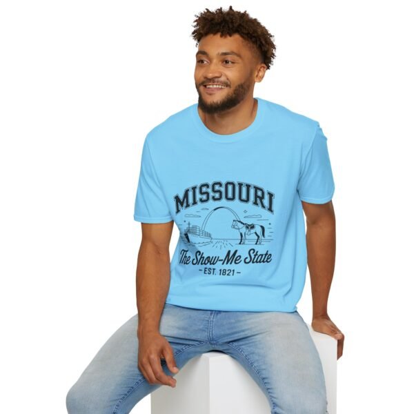 Missouri Unisex Softstyle T-Shirt, Show-Me State Tee, State Pride Shirt, Gift for Travelers, Casual Wear, Souvenir Apparel - Image 8