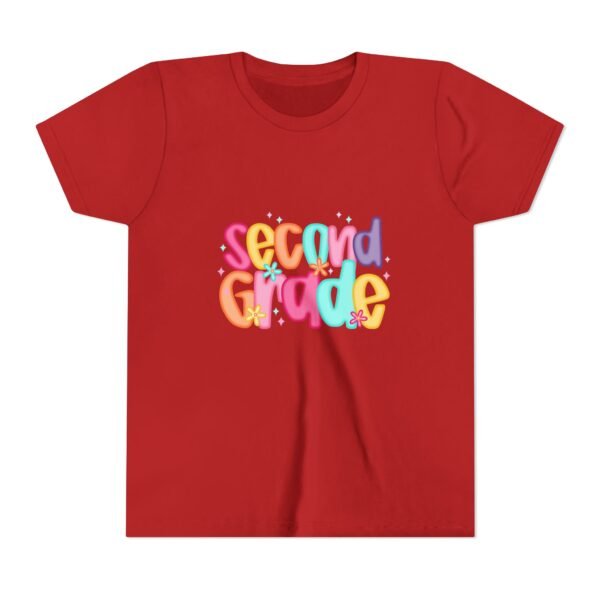 Second Grade Youth Tee, Kids Shirt, Back to School Gift, Colorful Kids Apparel, Cute Children's T-Shirt - Image 33