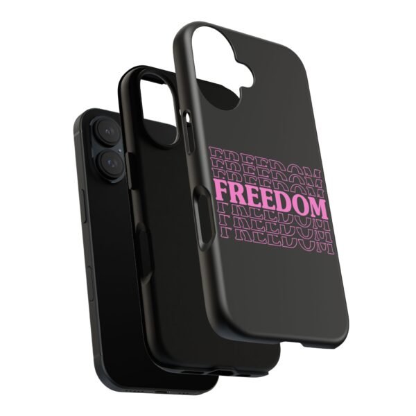 Freedom Phone Case - Tough Cases for Bold Expressions, Unique Mobile Accessory, Stylish Gift for Teens, Affirmation Case, Everyday Use - Image 7