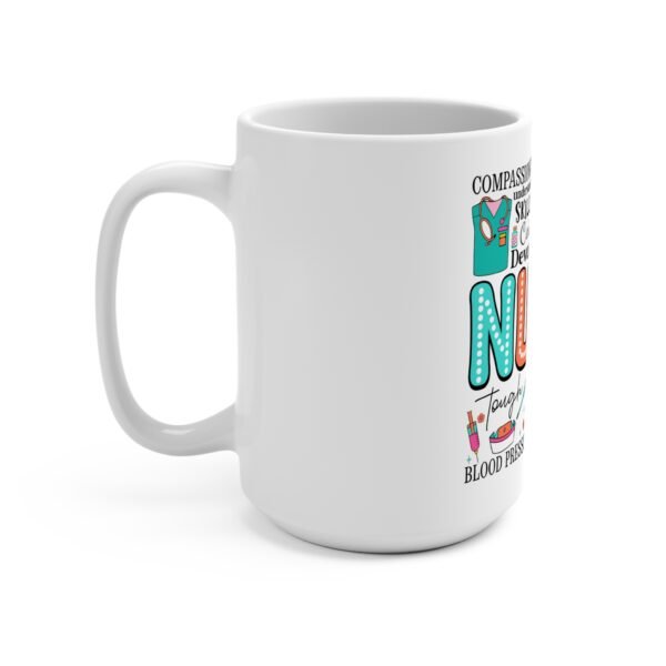 Nurse Appreciation Mug, Gifts for Nurses, Inspirational Coffee Cup, Healthcare Worker Present, Nurse Theme Drinkware, Medical [...] - Image 3