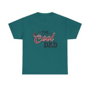 Cool Dad Unisex Heavy Cotton Tee | Perfect Gift for Father’s Day, Casual Wear, Outdoor Fun, Birthday, Family Events