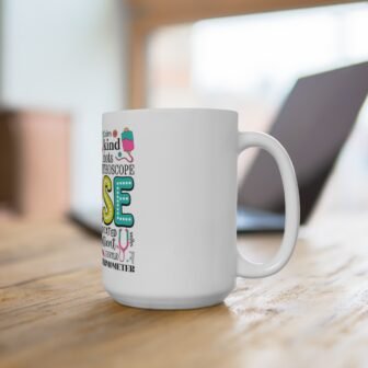 Nurse Appreciation Mug, Gifts for Nurses, Inspirational Coffee Cup, Healthcare Worker Present, Nurse Theme Drinkware, Medical [...] - Image 4