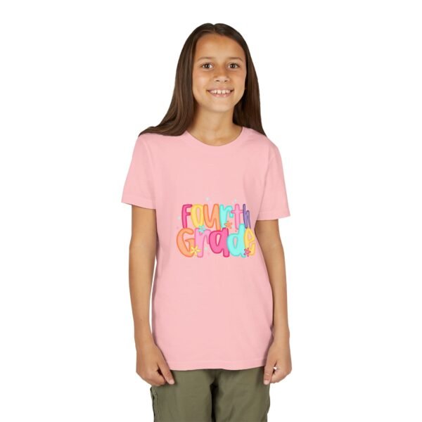 Fourth Grade Youth Short Sleeve Tee, Kids T-Shirt, Back to School Outfit, Fun Grade Shirt, Birthday Gift, Classroom Wear - Image 46