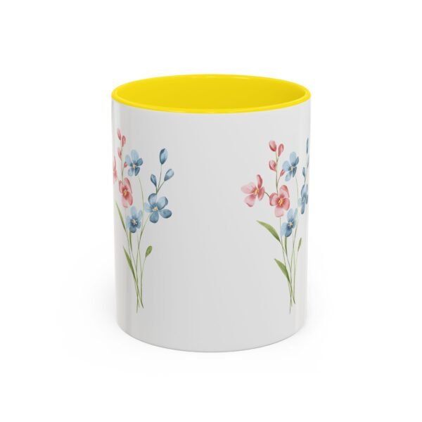 Floral Accent Coffee Mug - Perfect for Cozy Mornings, Gift for Her, Kitchen Decor, Garden Lovers, Mother's Day, Home Birthday Gift - Image 31