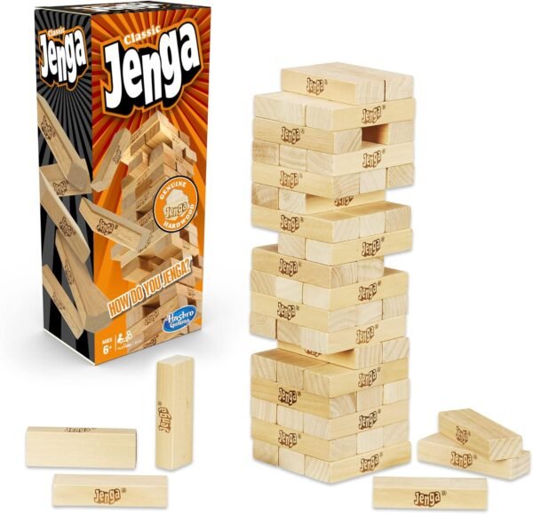 Jenga Game | The Original Wood Block Game with Gen... - Image 12