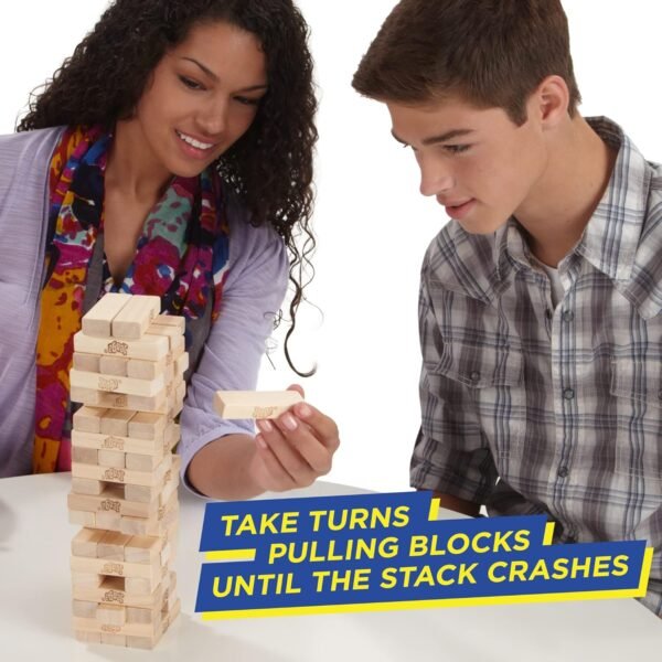 Jenga Game | The Original Wood Block Game with Gen... - Image 6