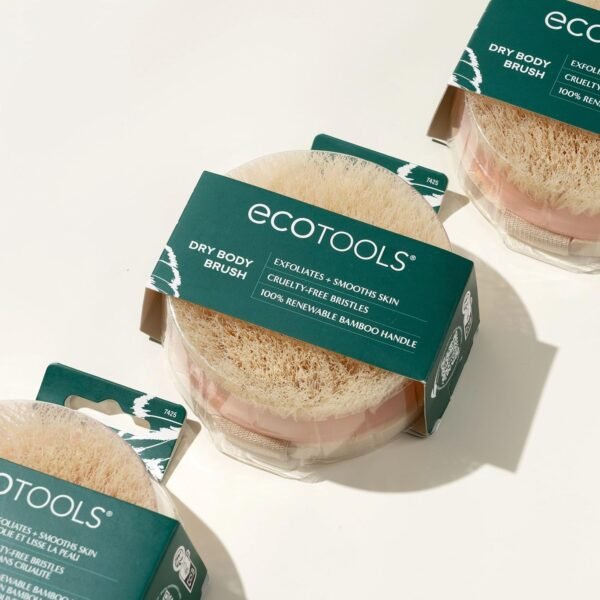 EcoTools Dry Brush, Gentle Exfoliating Scrubber fo... - Image 7
