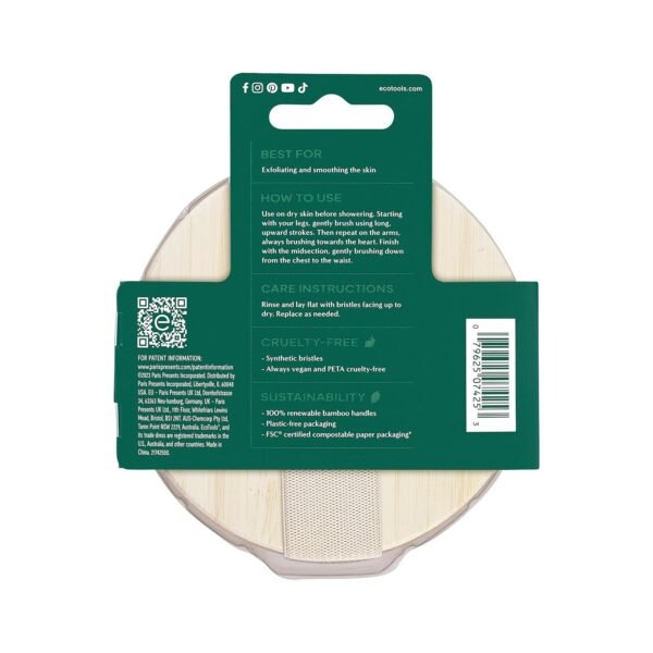 EcoTools Dry Brush, Gentle Exfoliating Scrubber fo... - Image 13