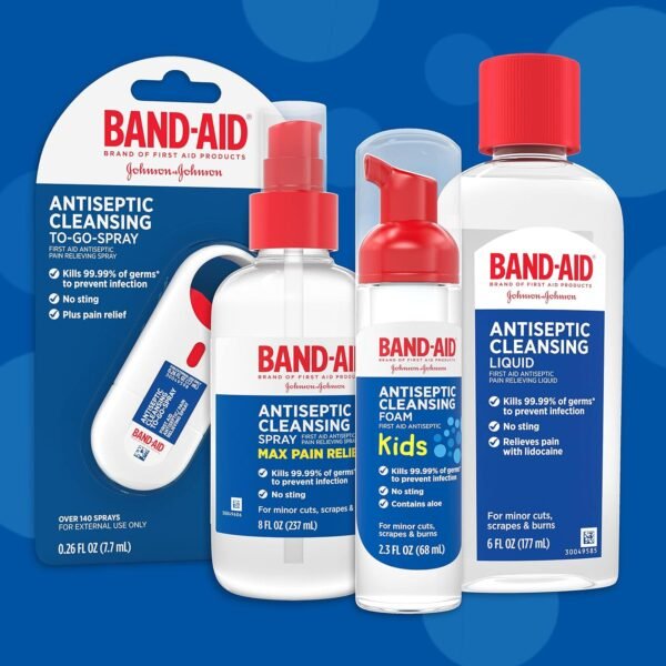 Band-Aid Brand Antiseptic Cleansing Foam for Kids,... - Image 5