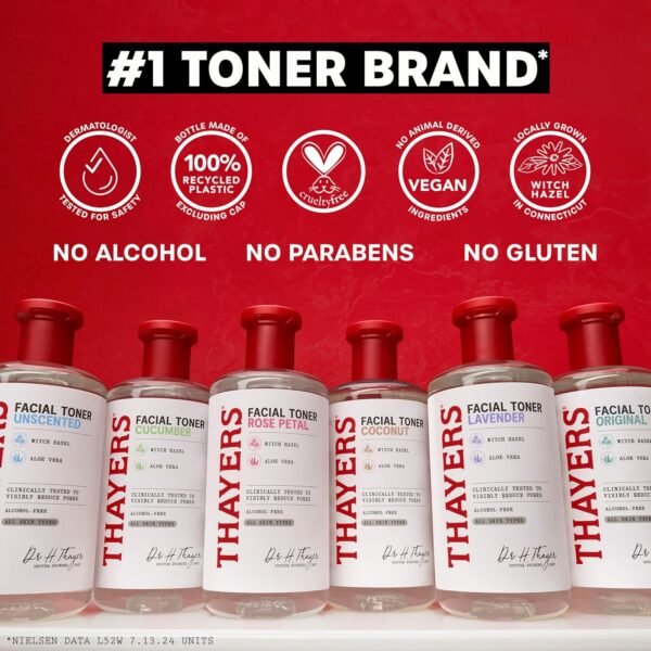 THAYERS Alcohol-Free, Hydrating Cucumber Witch Haz... - Image 9
